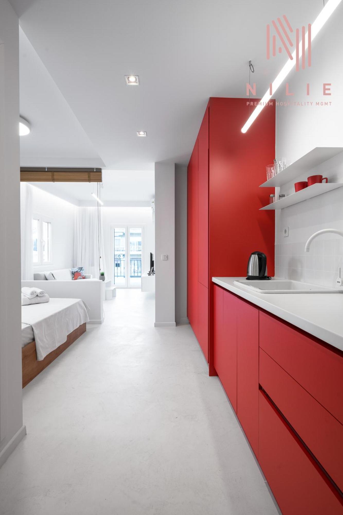 Mavili Boutique Apartments, Nilie Hospitality Mgmt Tesalonika Bagian luar foto
