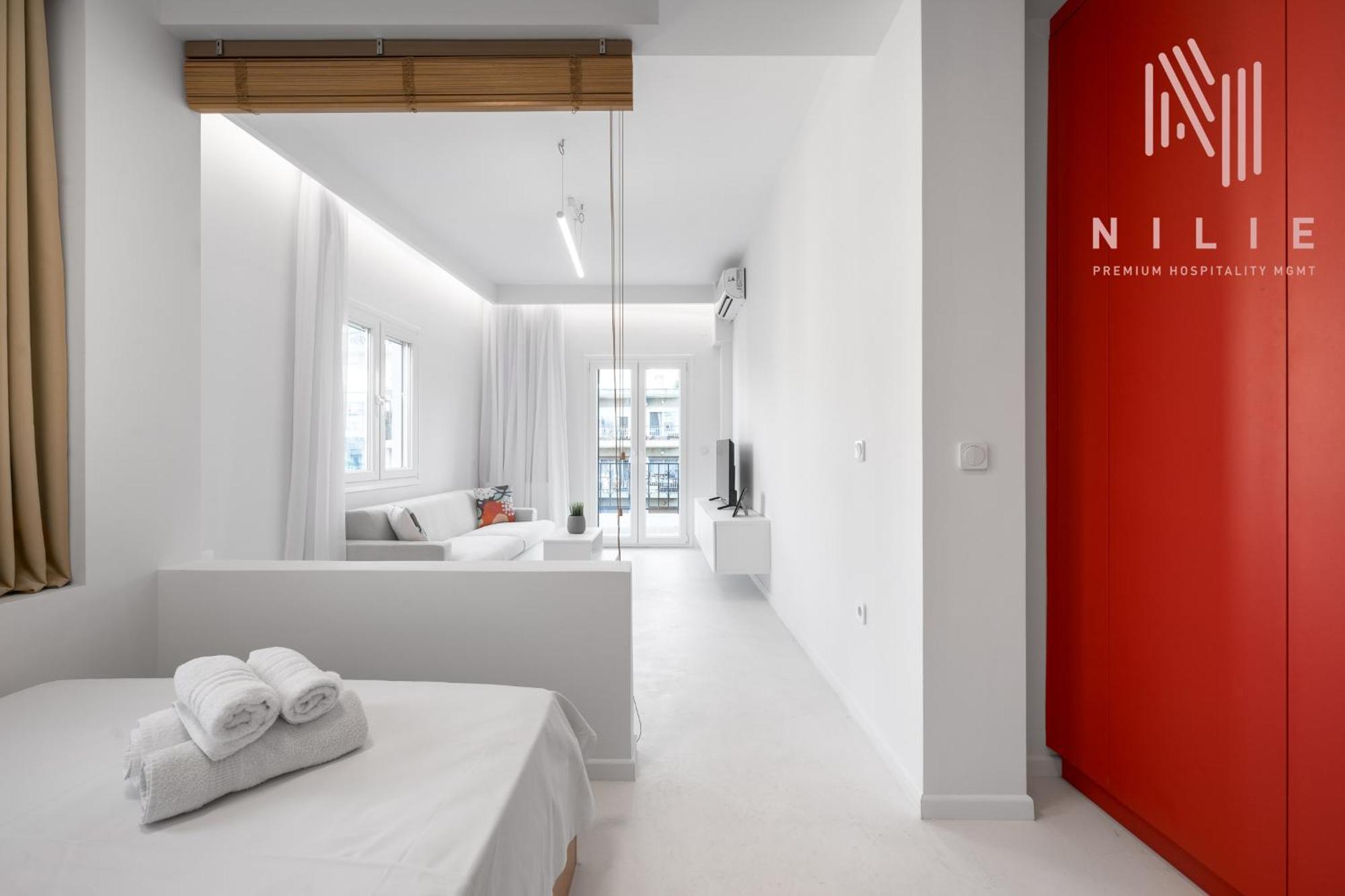 Mavili Boutique Apartments, Nilie Hospitality Mgmt Tesalonika Bagian luar foto